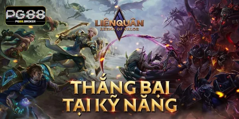 Qua vài thao tác đơn giản, bạn đã có thể tham gia cá cược liên quân tại PG88